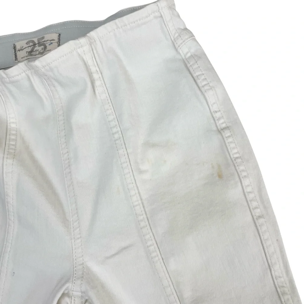 Free People We The Free Cha Cha Flare Cropped‎ Jeans White